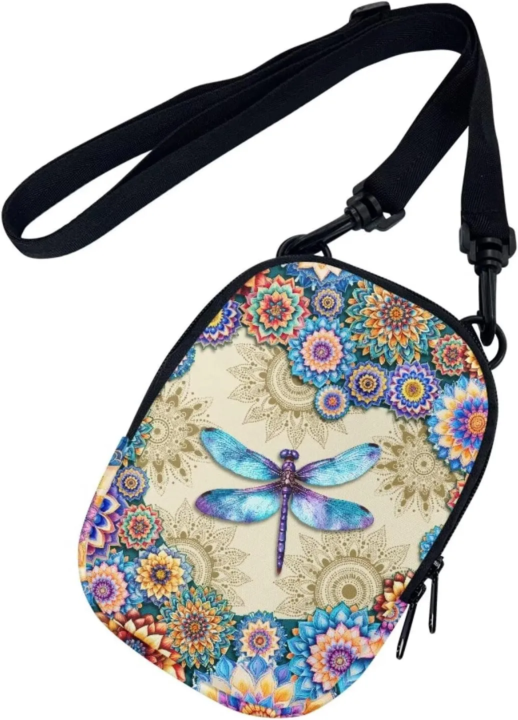 Suobstales Women Messenger Bag Mini Cross-Body Cell Phone Purse Shoulder Strap Wallet Pouch Bag Girls Crossbody Bag
