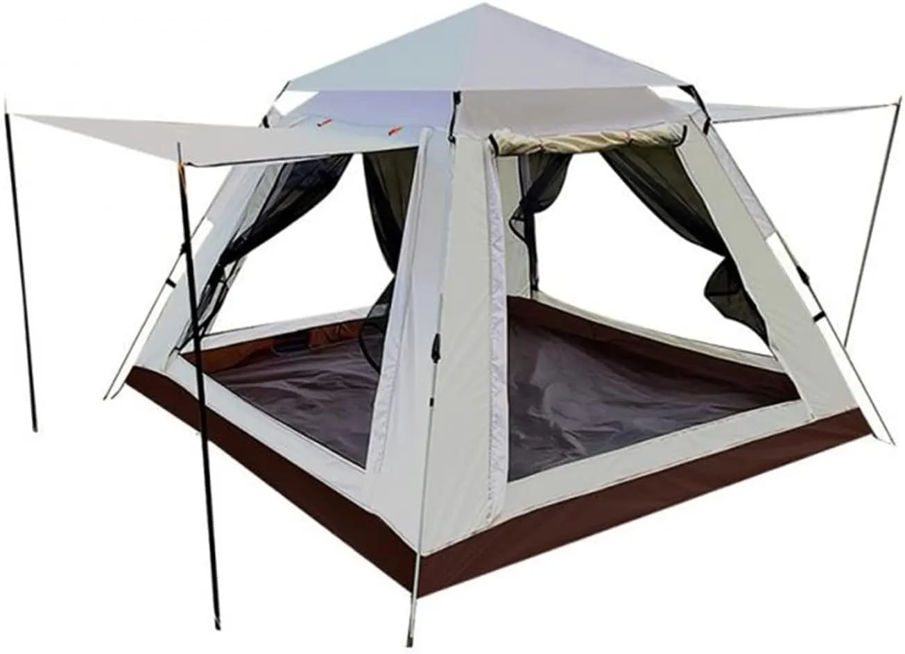 Tents Outdoor Automatic Quick Open Tent Rainfly Waterproof Camping Tent Family Outdoor Instant Setup Tent with Carring Bag