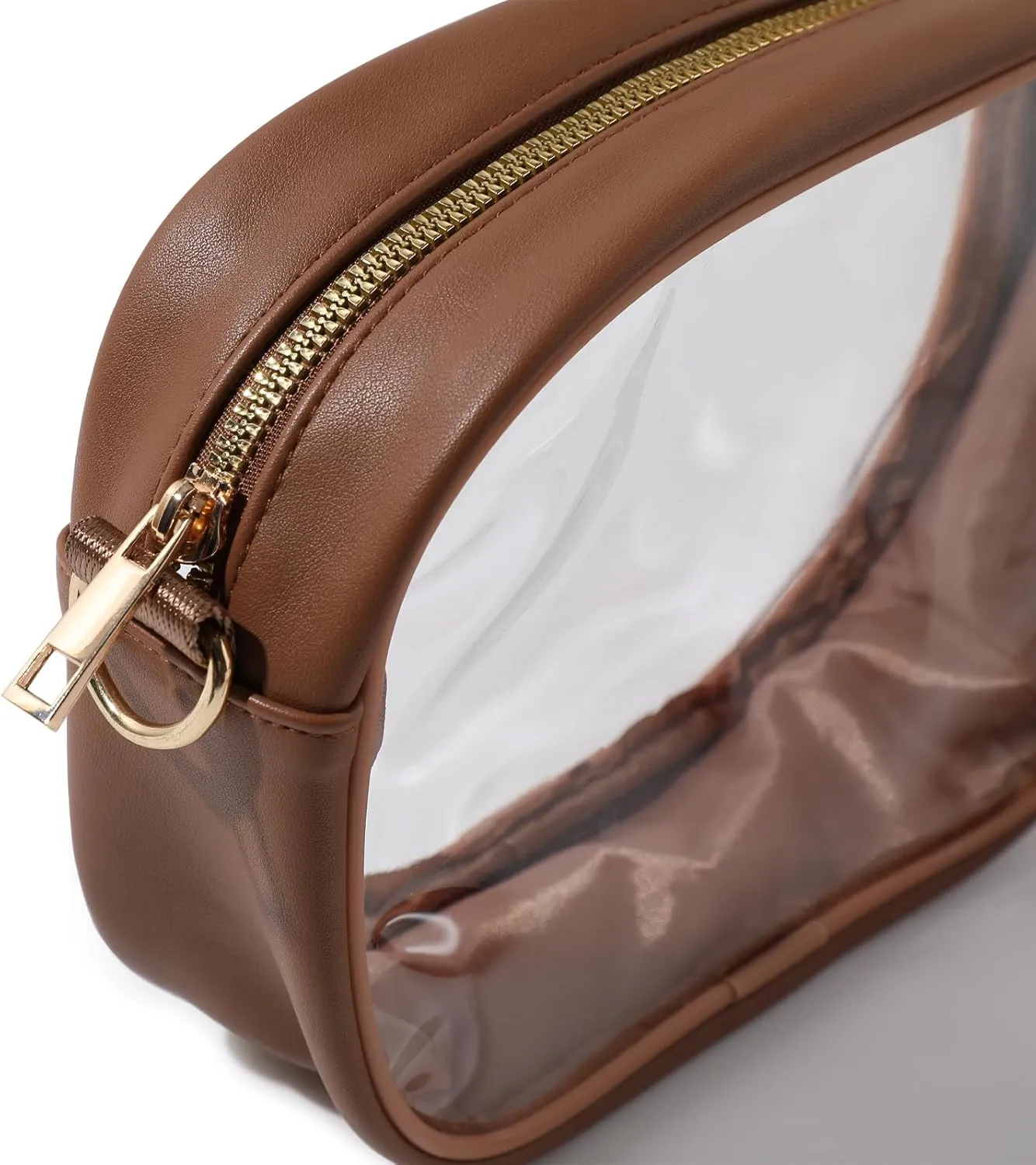 TOBVZOO Clear Bag Stadium Approved, Crossbody Transparent Bag for Concerts Sports Events, Purses for Men & Women
