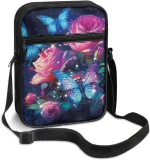 TODIYADDU Novelty Messenger Bag for Women Lightweight Sling Purse Chest Bag for Daily Items Cell Phone Purse Holder Wallet