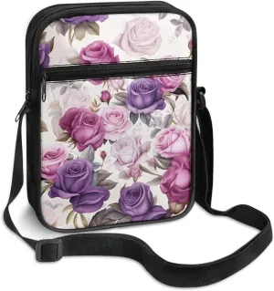 TODIYADDU Novelty Messenger Bag for Women Lightweight Sling Purse Chest Bag for Daily Items Cell Phone Purse Holder Wallet