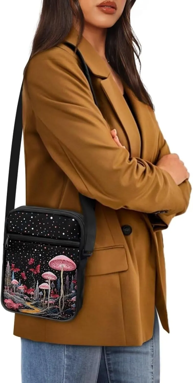TODIYADDU Sling Bag for Women Men Crossbody Purse Trendy Messenger Bag Small Shoulder Bag Mini Phone Pouch Purse Nice Gifts