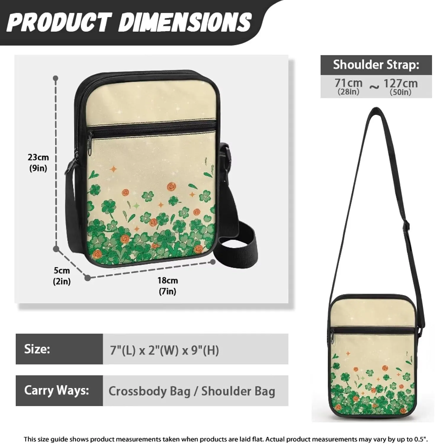 TODIYADDU Sling Bag for Women Men Crossbody Purse Trendy Messenger Bag Small Shoulder Bag Mini Phone Pouch Purse Nice Gifts