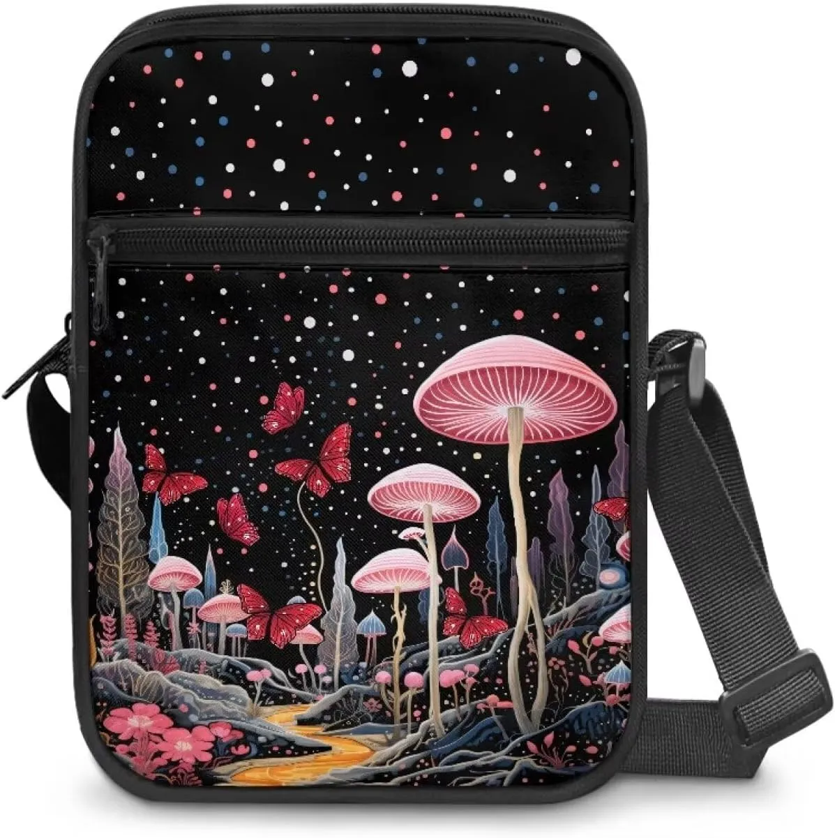 TODIYADDU Sling Bag for Women Men Crossbody Purse Trendy Messenger Bag Small Shoulder Bag Mini Phone Pouch Purse Nice Gifts