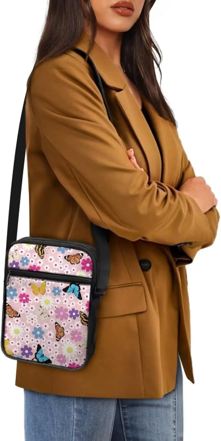 TODIYADDU Sling Bag for Women Men Crossbody Purse Trendy Messenger Bag Small Shoulder Bag Mini Phone Pouch Purse Nice Gifts