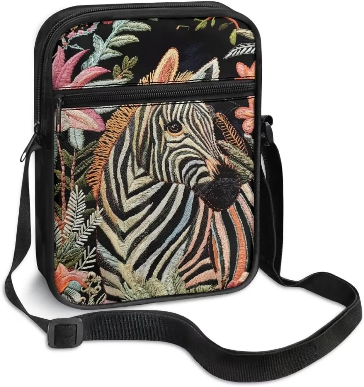 TODIYADDU Versatile Sling Bag Crossbody Phone Bag Women Shoulder Bag with Adjustable Strap Mini Messenger Bag for Cell Phone