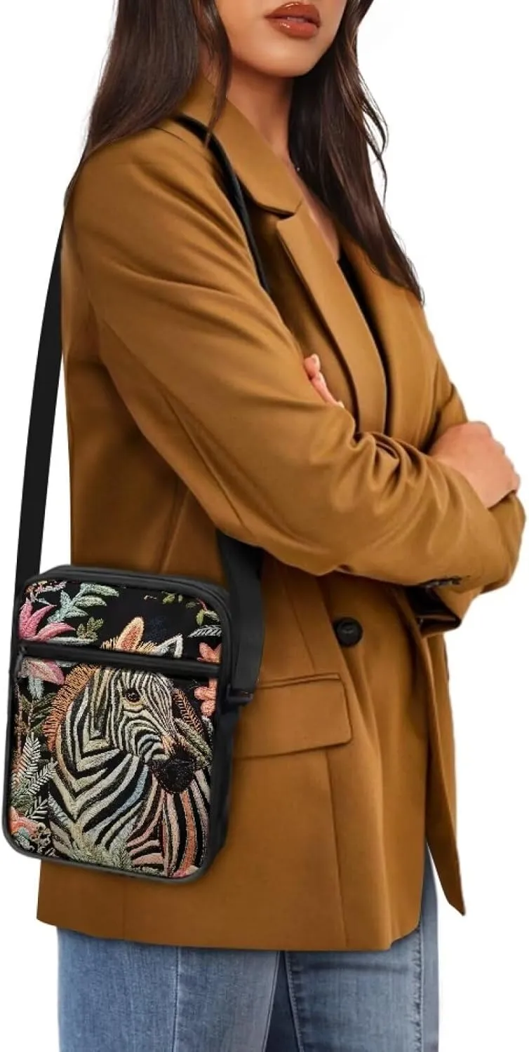 TODIYADDU Versatile Sling Bag Crossbody Phone Bag Women Shoulder Bag with Adjustable Strap Mini Messenger Bag for Cell Phone