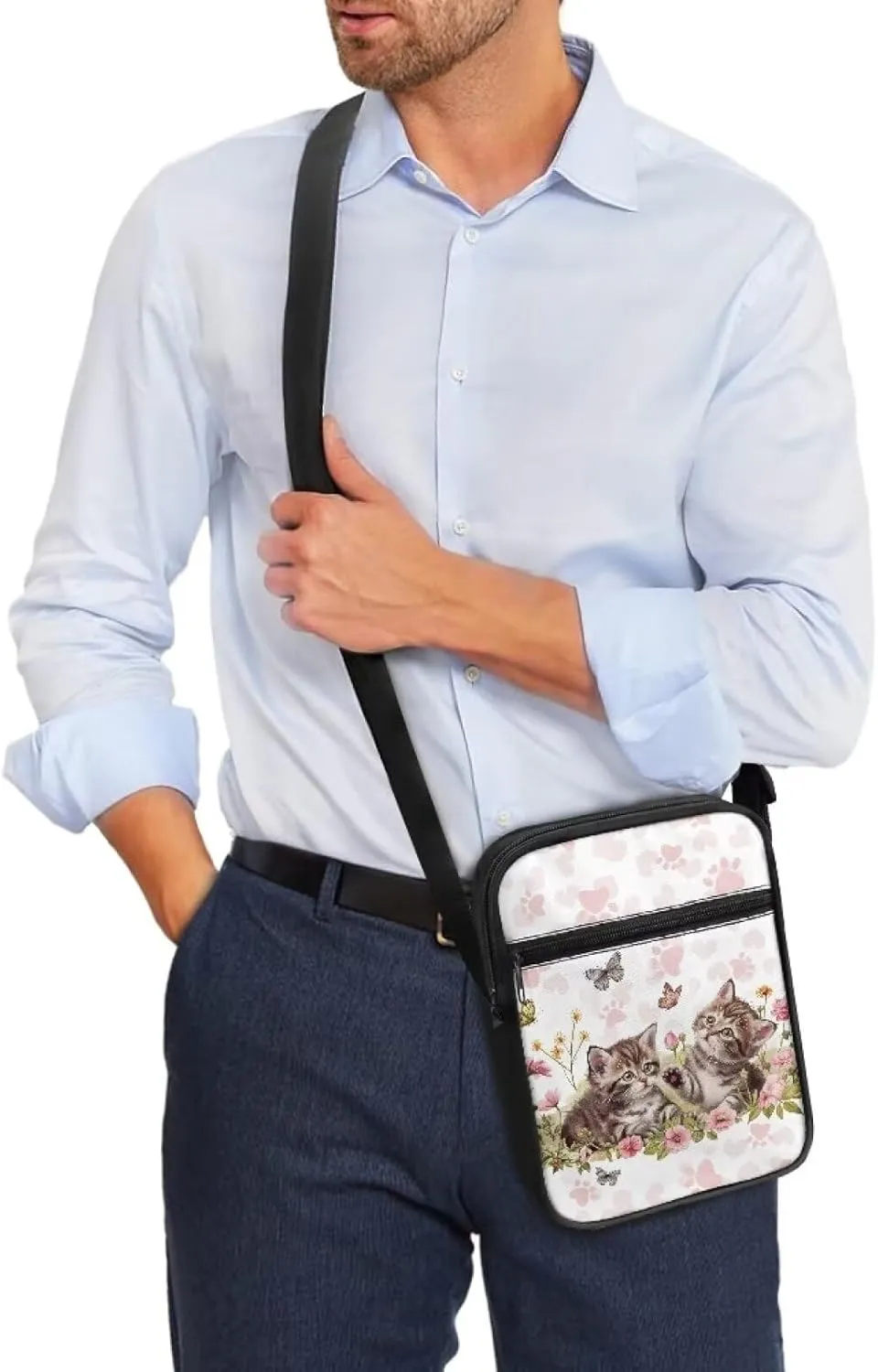 TODIYADDU Versatile Sling Bag Crossbody Phone Bag Women Shoulder Bag with Adjustable Strap Mini Messenger Bag for Cell Phone