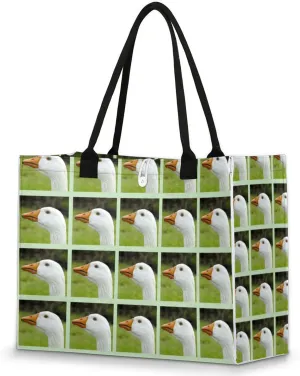 Tote Bag for Women Reusable Canvas Shoulder Bag