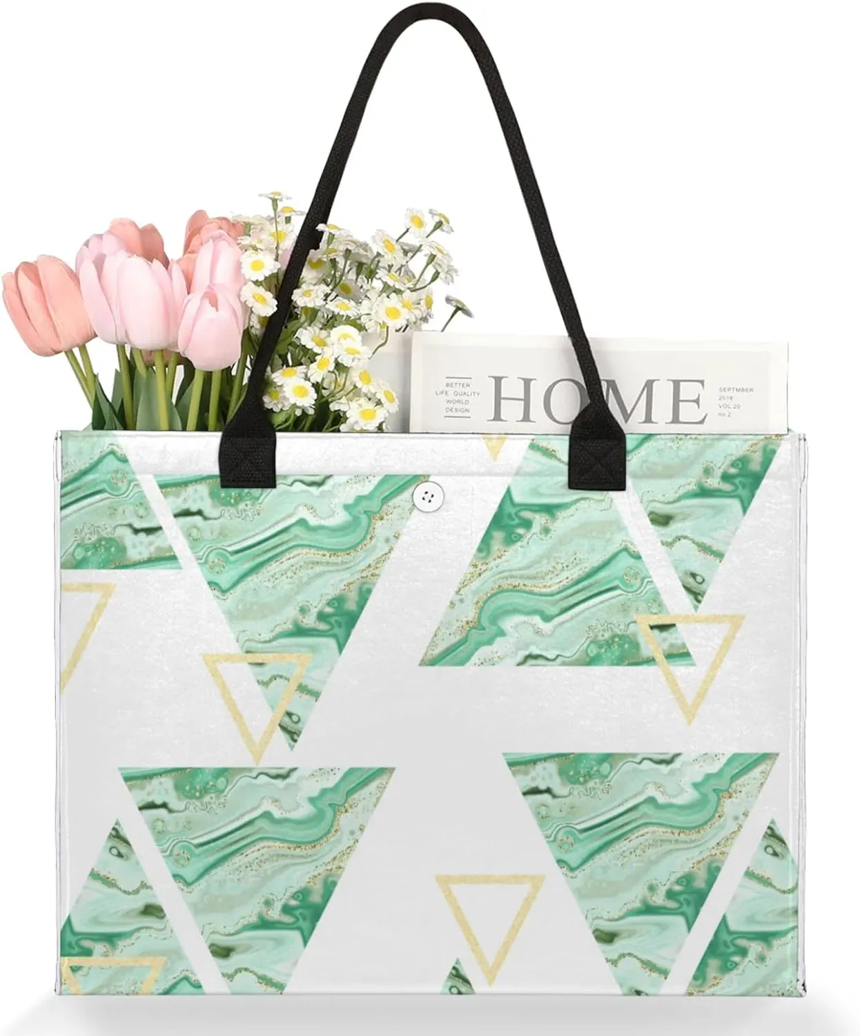 Tote Bag for Women Reusable Canvas Shoulder Bag