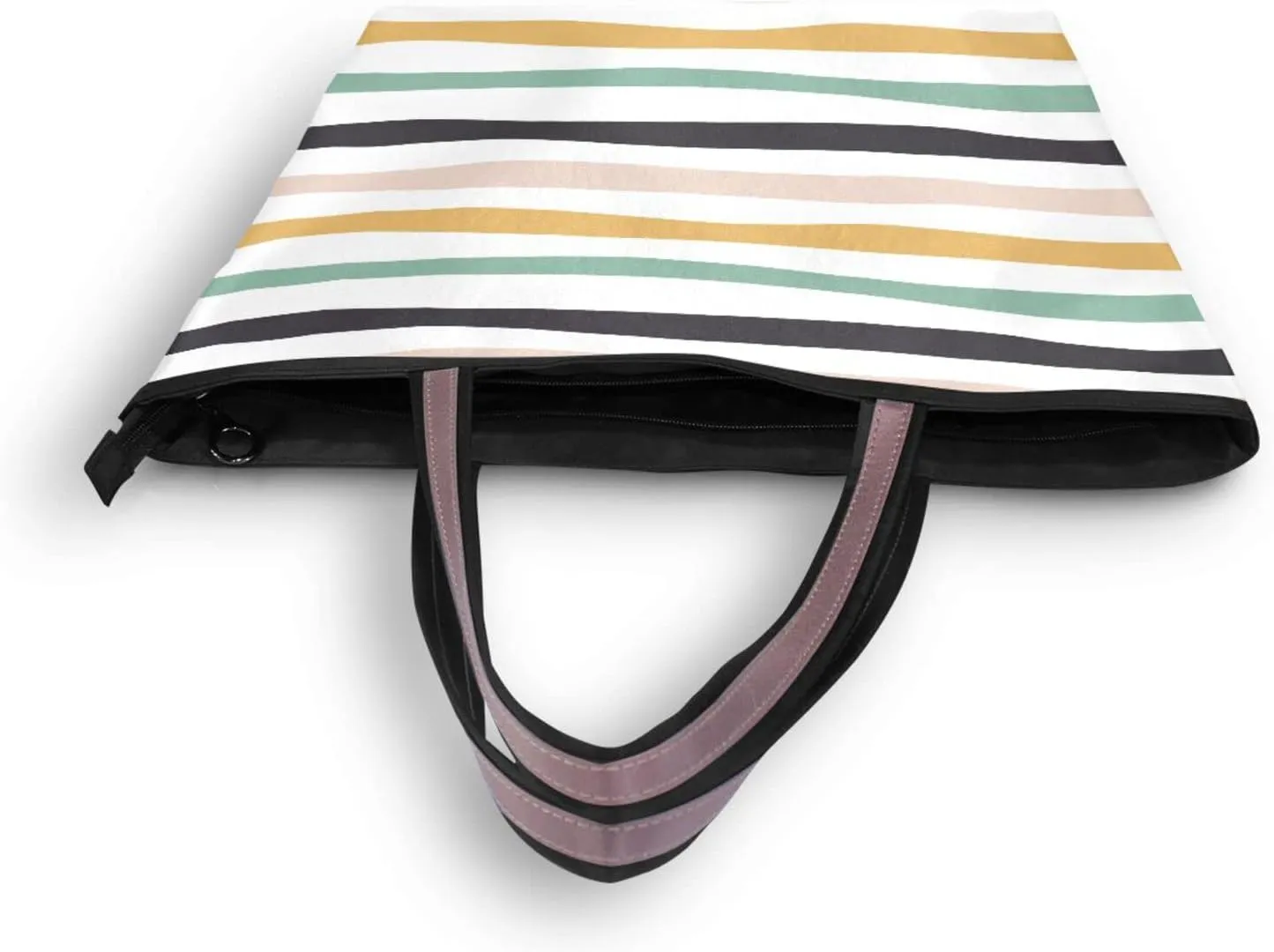 Tote Bag For Women Shoulder Bag for School Handbags for Beach Work Travel Large Tote Bag with Zipper