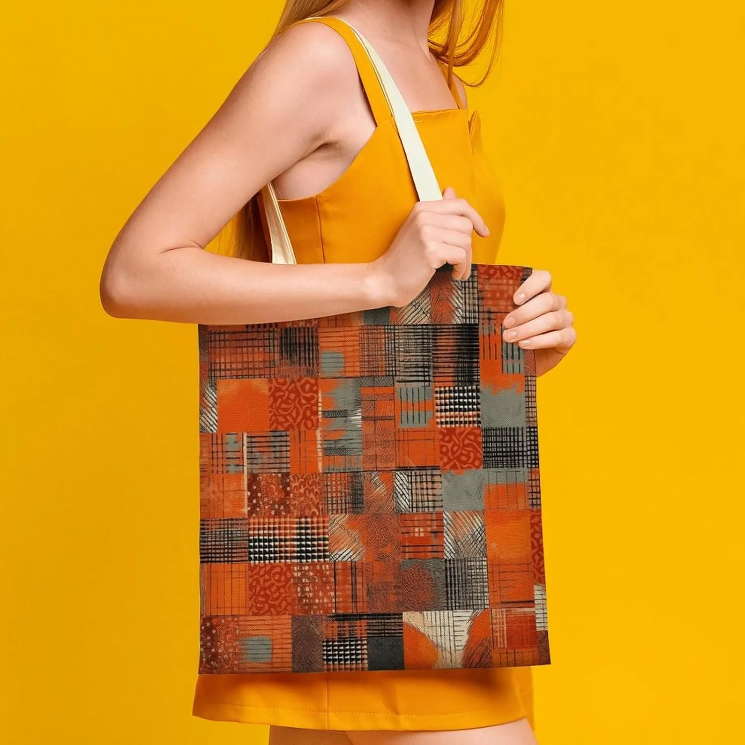 Tote Bag Laptop Handbag Wild Elk Grocery Bag Canvas Shoulder Bag Crossbody Bag for Travel
