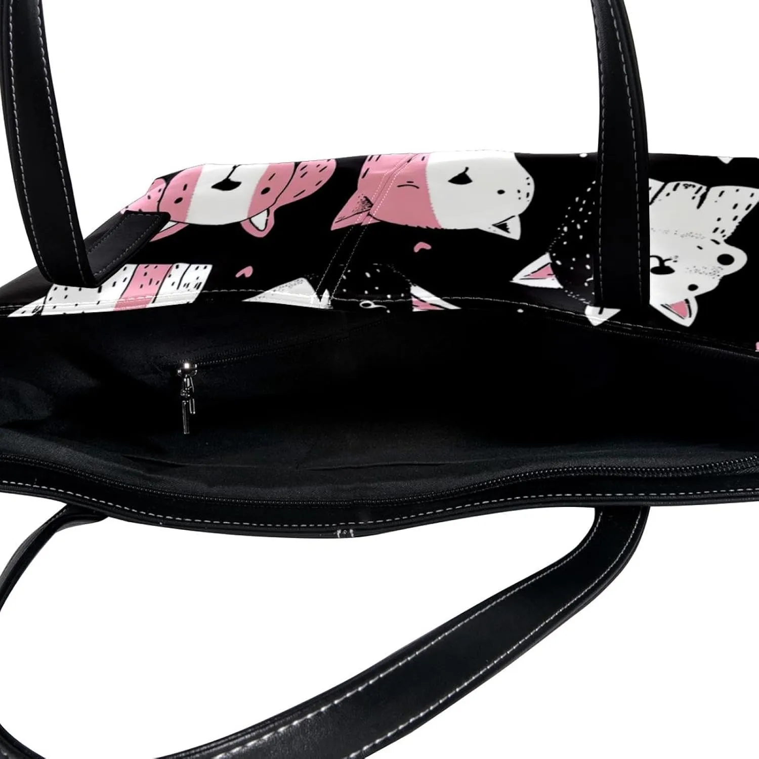 Tote Bags, Large Tote Bag, Women's Tote Handbags, Sheep Cat Dog Cartoon Animal, Tote Bag for Work