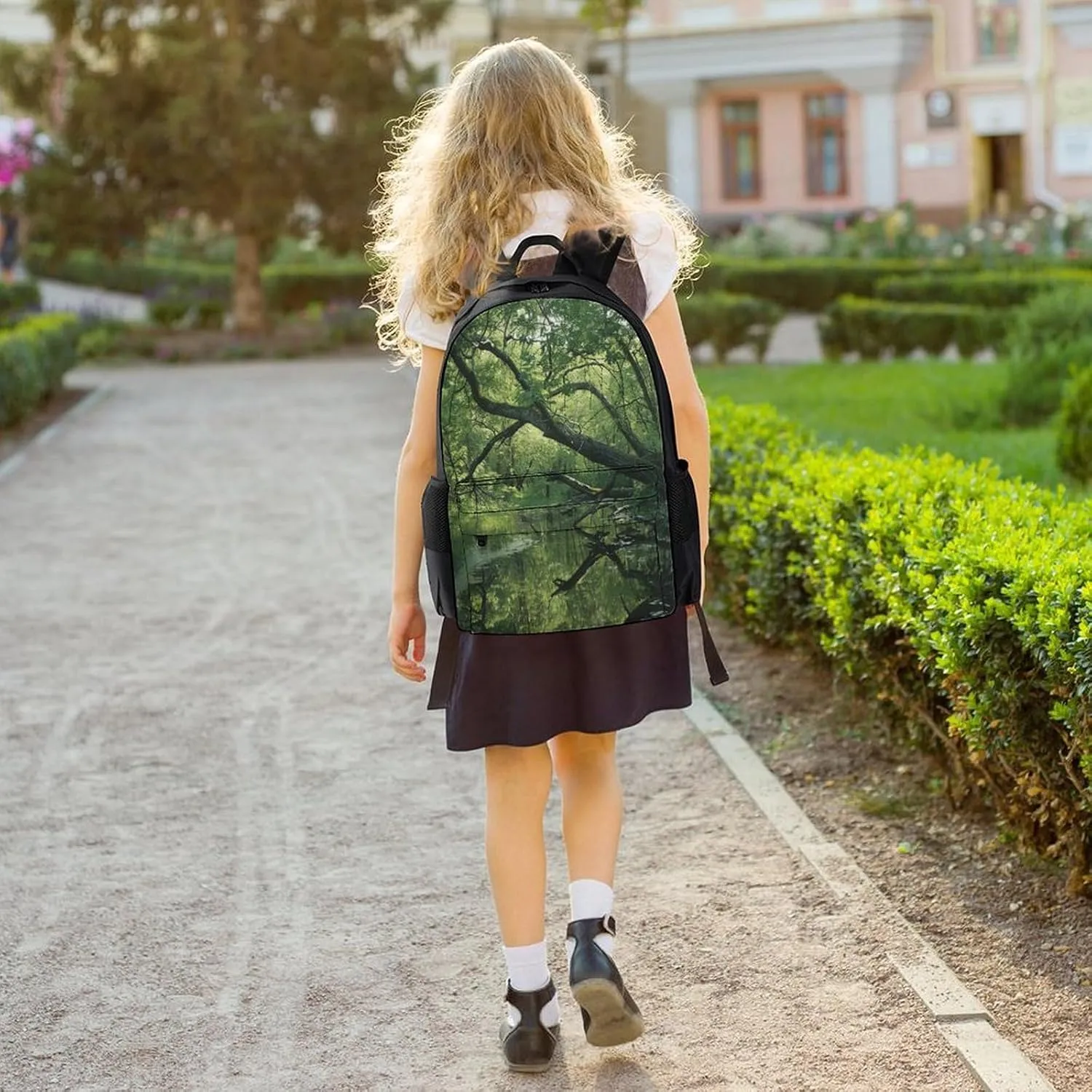 Travel Backpack Lightweight Laptop Backpack Personalized An Ancient Swamp Casual Backpacks For Men Womens