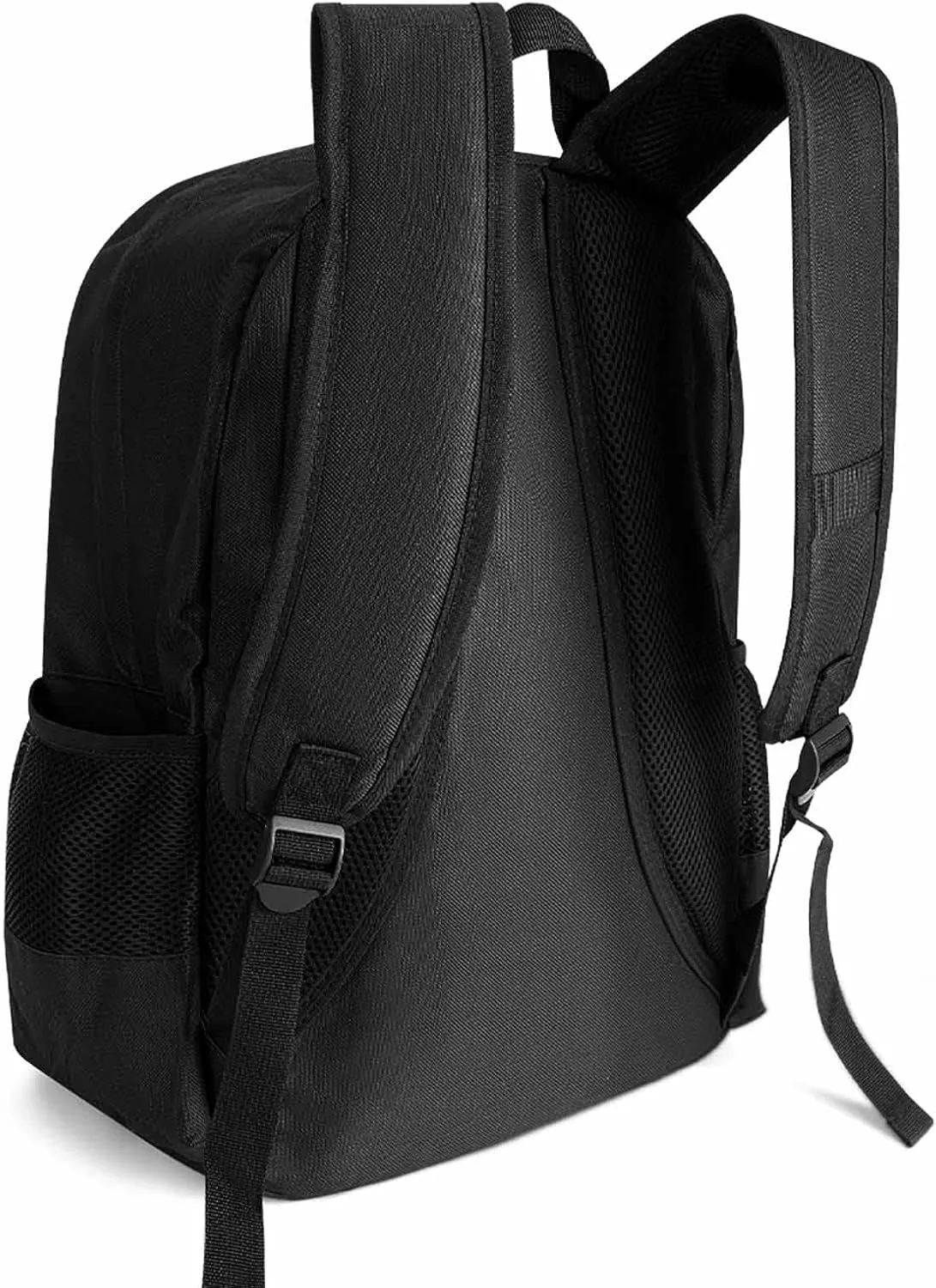 Travel Backpack Lightweight Laptop Backpack Personalized Black Snake And Flower Casual Backpacks For Men Womens