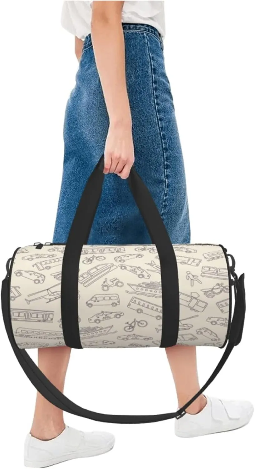 Travel Duffle Bag for Men Women, Transportation Duffle Bags for Sport Gym Overnight Luggage