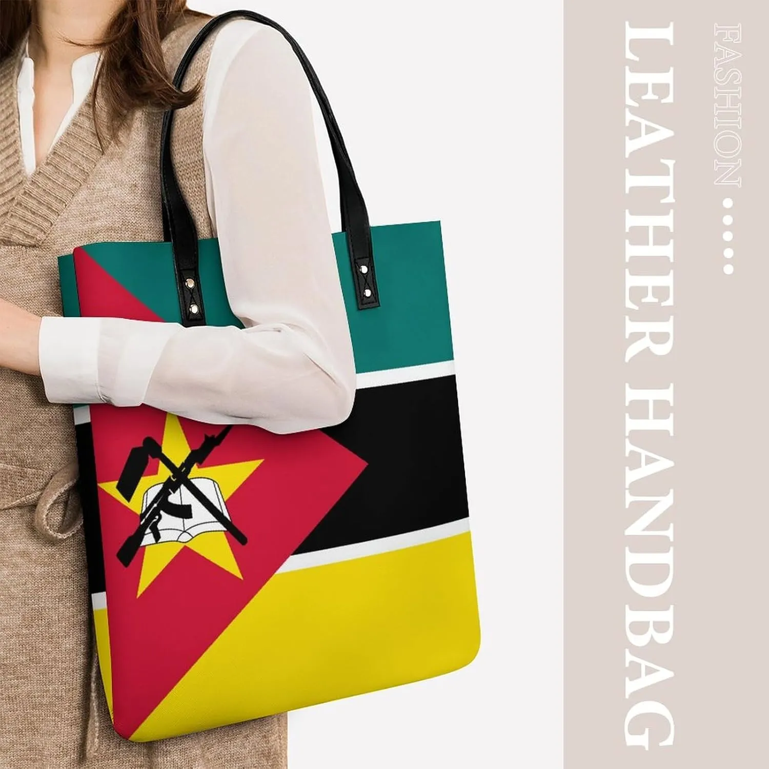 Trendy Pitcairn Lslands Flag Women's Tote Bag Spacious Handbag for Work Travel and Casual Outings