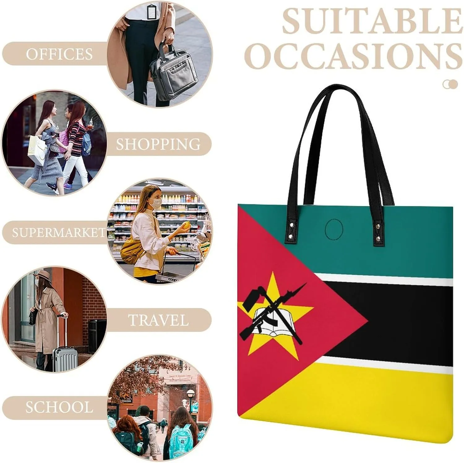 Trendy Pitcairn Lslands Flag Women's Tote Bag Spacious Handbag for Work Travel and Casual Outings
