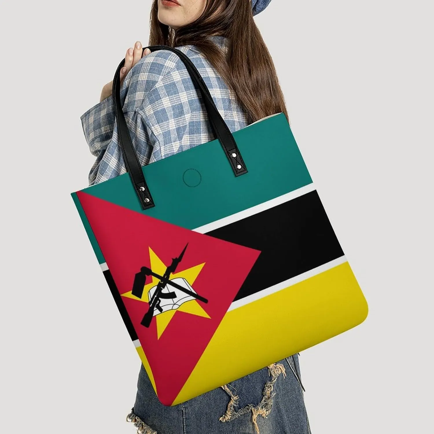Trendy Pitcairn Lslands Flag Women's Tote Bag Spacious Handbag for Work Travel and Casual Outings