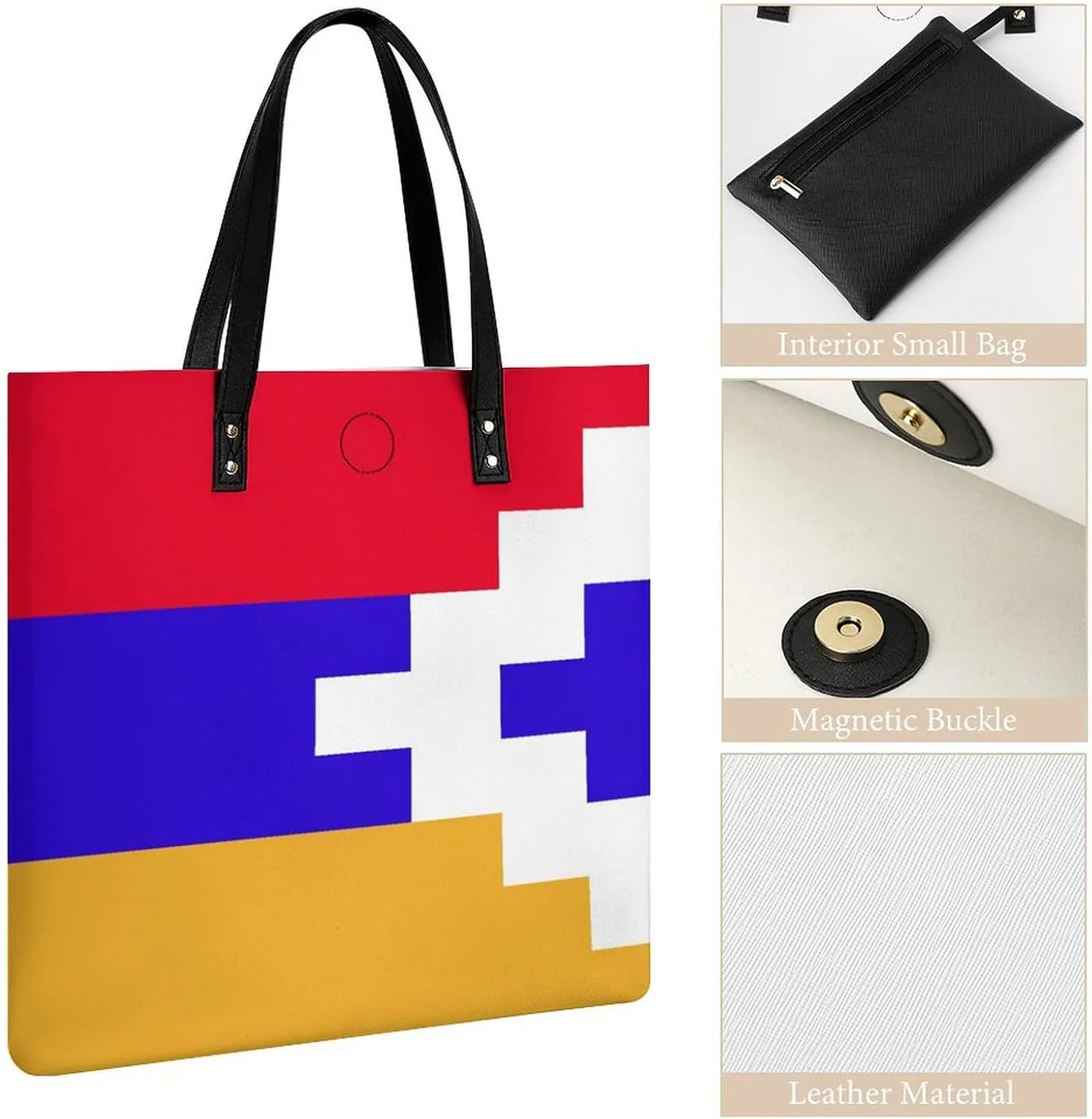 Trendy Pitcairn Lslands Flag Women's Tote Bag Spacious Handbag for Work Travel and Casual Outings