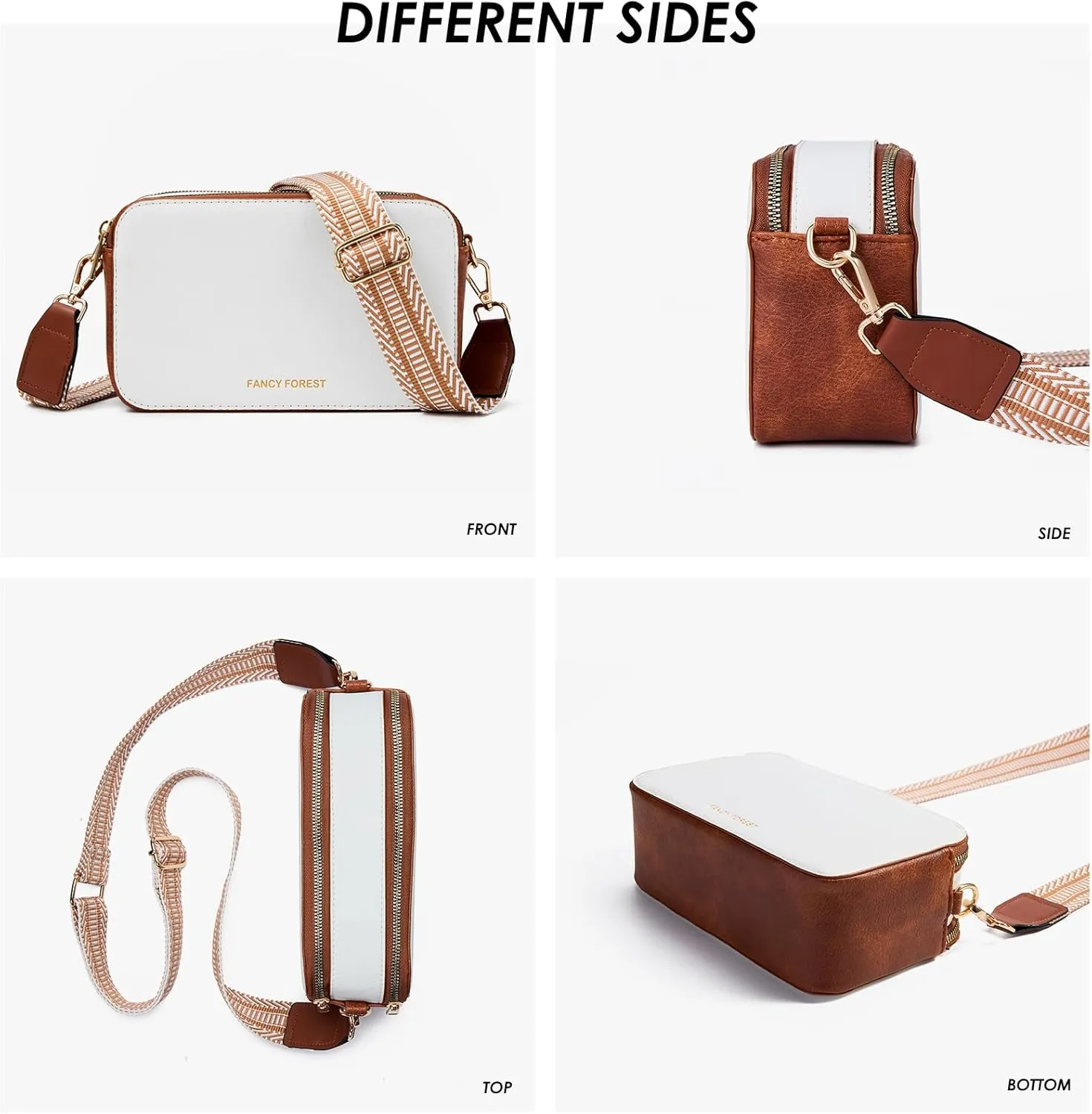 Trendy Purses For Women Crossbody Bag with Unique Camera Bag Style,Designer Small Hardshell Shoulder Bag/Handbags