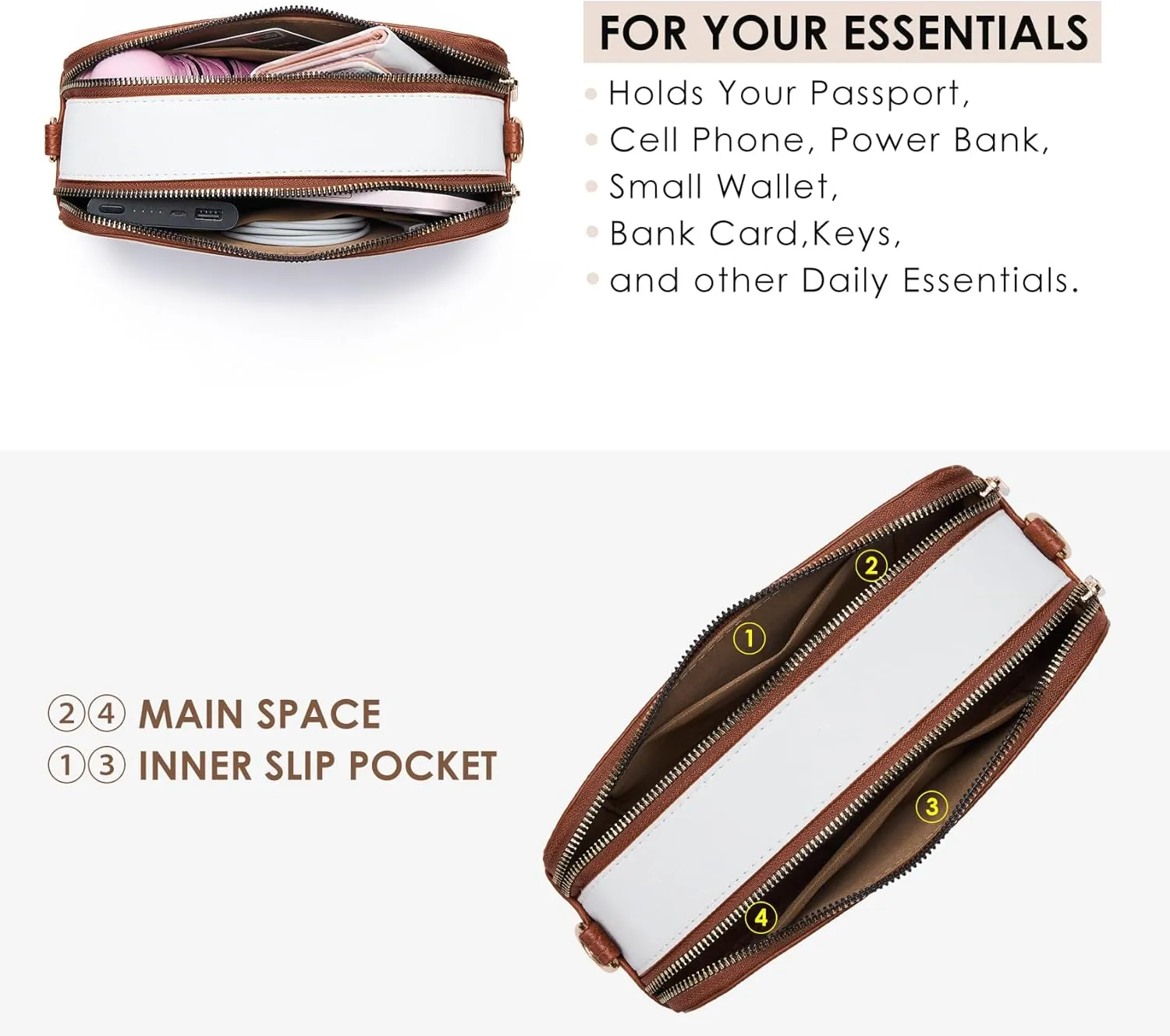 Trendy Purses For Women Crossbody Bag with Unique Camera Bag Style,Designer Small Hardshell Shoulder Bag/Handbags