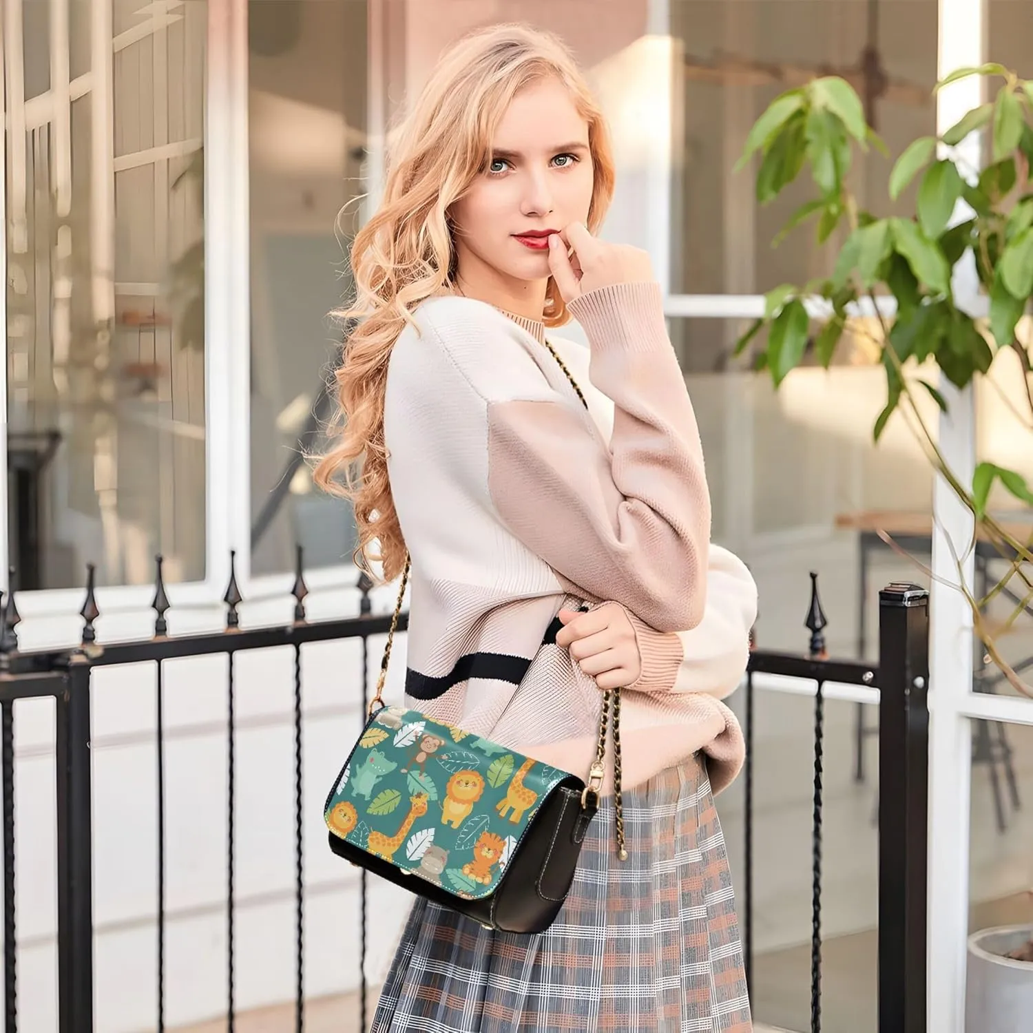 Valentine's Day Red Heart Women Shoulder Leather Bags Waterproof Women Crossbody Purse Medium Handbag with Strap