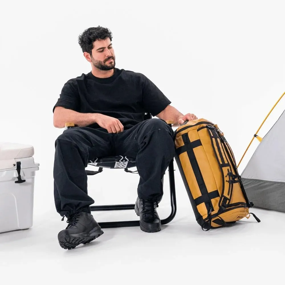 WANDRD Carryall 40L Dallol Yellow - Perfect Travel Essentials Duffel Bag: Versatile for Traveling, Ideal Vacation & Everyday Use
