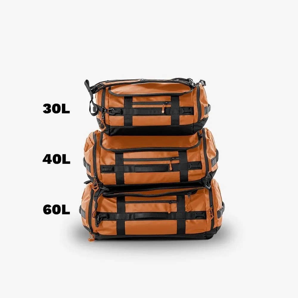 WANDRD CARRYALL 40L Sedona Orange - Perfect Travel Essentials duffel Bag: Versatile for Traveling, Ideal Vacation & Everyday Travel Bag