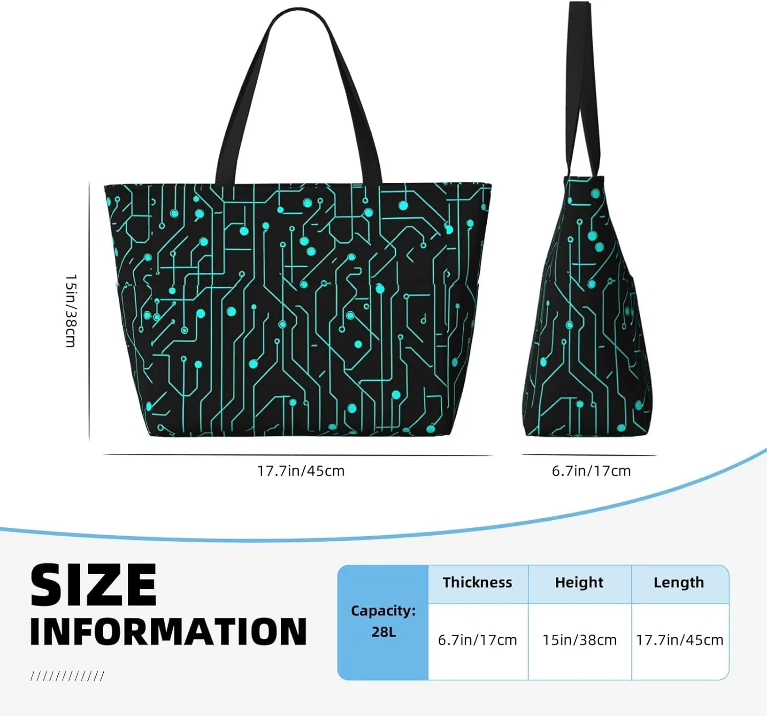 Waterproof Beach Bag for Women Sandproof Beach Tote Bags Large Capacity Swim Pool Bag Foldable Travel Duffel Bags
