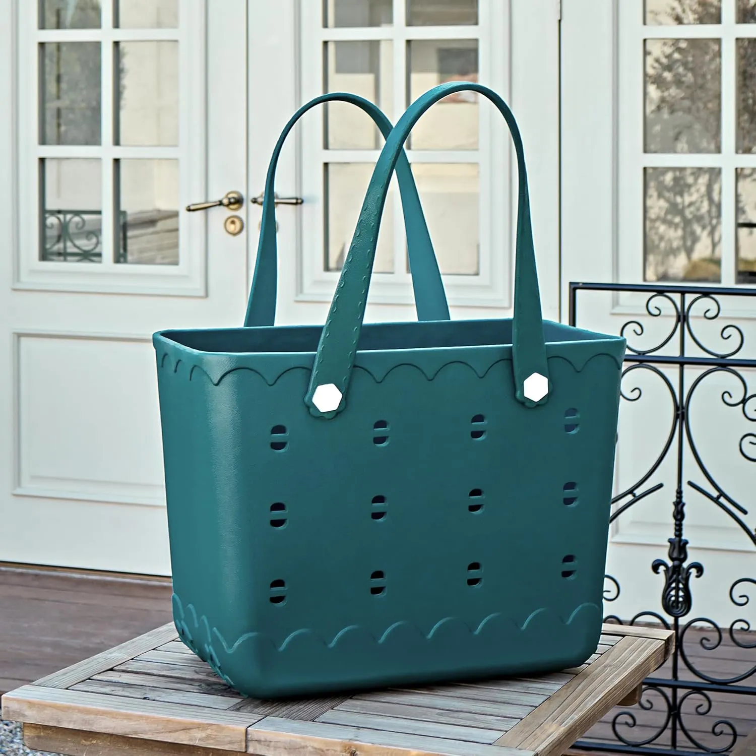 Waterproof Tote Bag for Beach, Pool, Boat.Lightweight Waterproof Washable Durable All Purpose Outdoor Tote Bag.