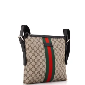 Web Messenger Bag GG Coated Canvas Medium