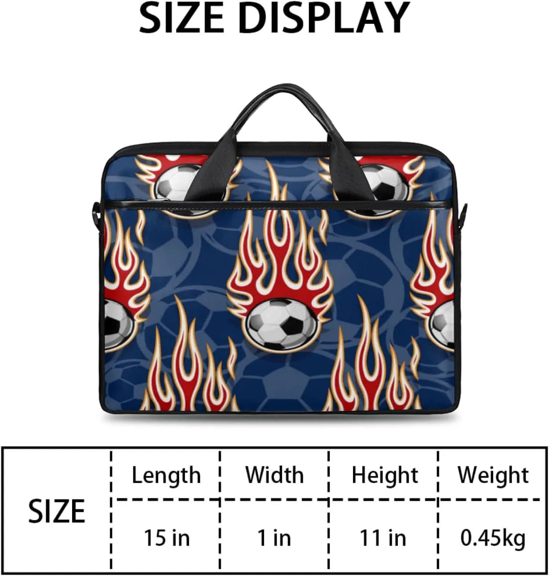 Welsh Corgi Laptop Bag for Women Men 13-15 Inch Computer Briefcase Bag Lightweight Notebook Shoulder Messenger Bag