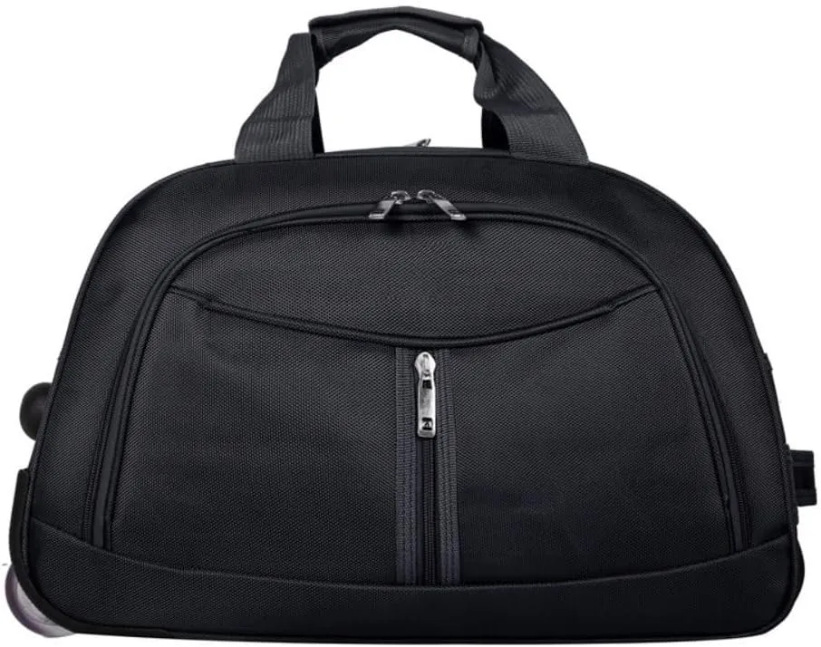 Wheeled Duffle Bag Foldable Bag Large Weekend Bag, Luggage Bag Camping with Wheels Waterproof, Wear-Resistant, Foldie Travel Bag Expandable Suitable for Shopping Travel