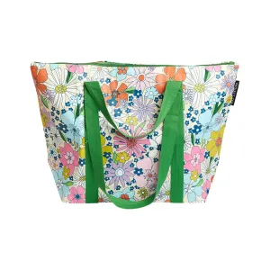 Wild Flowers Zip Medium Tote