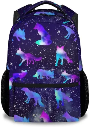 Wolf Backpack for Boys, 17 Inch Colorful Backpacks for Kindergarten, Cool Durable Bookbag for Teens