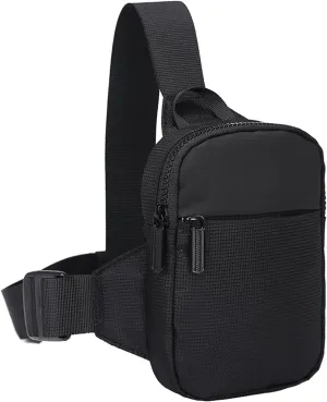 Women Men Small Nylon Sling Bag Crossbody Bag Travel Pocket Portable Hiking Backpack