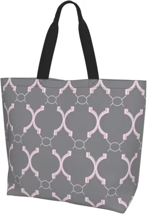 Women Shooting Star Heart Shoulder Bag Casual Handbag Shopping Bag