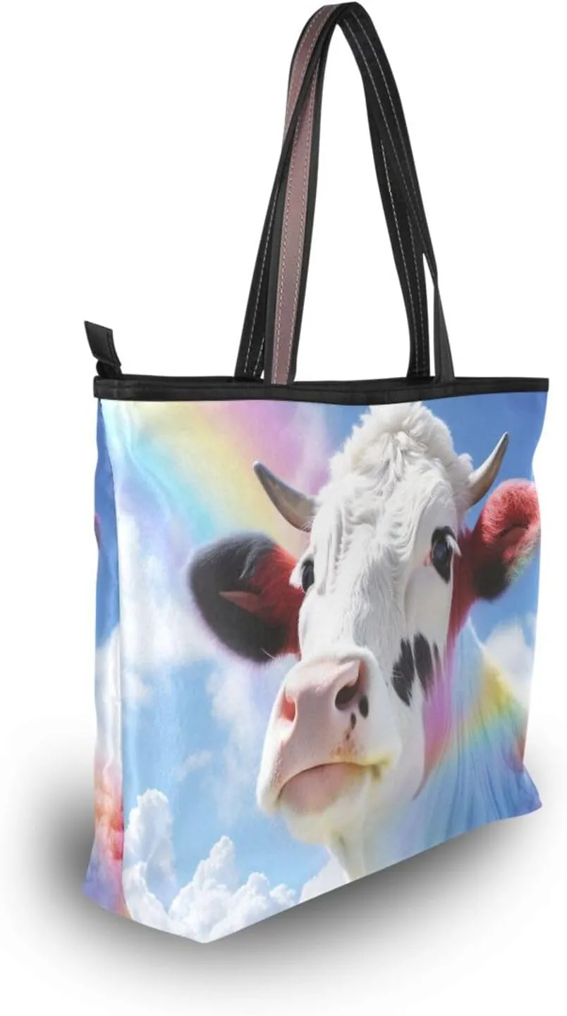 Women Tote Bag, Large Shoulder Hobo Bags Casual Handbags Big Capacity Shopping Work Bag for Vacation, 13