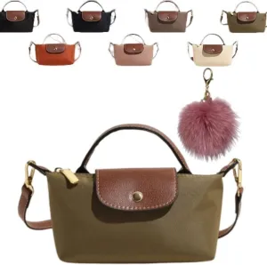 Women's Colorblock Mini Crossbody Bag,Solid Color Square Handbag,Color Purse with Adjustable Strap