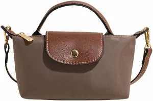 Women's Fashion Colorblock Mini Crossbody Bag, Handbags Purses with Adjustable Strap for Women, Solid Square Purse