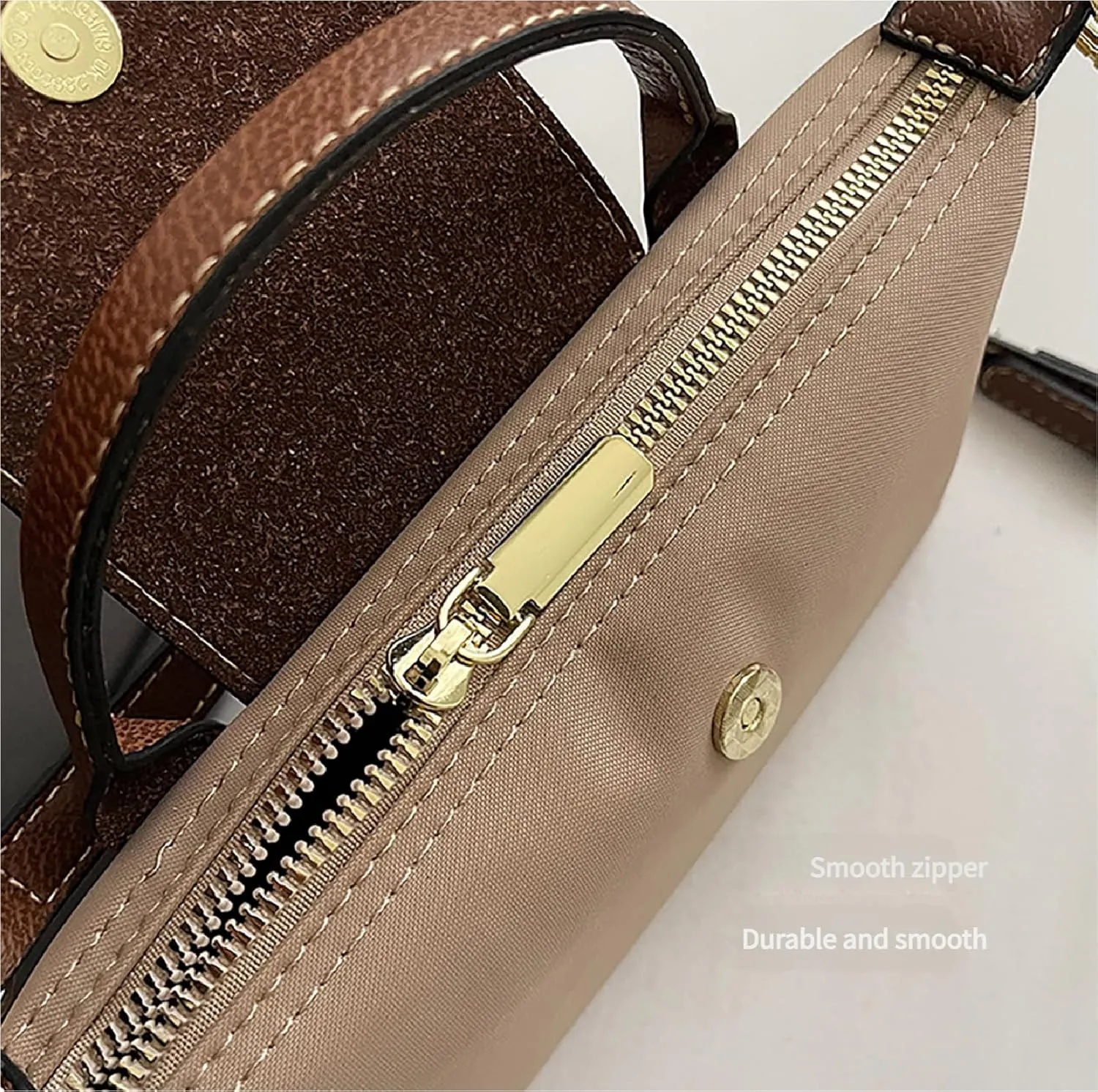 Women's Fashion Colorblock Mini Crossbody Bag, Handbags Purses with Adjustable Strap for Women, Solid Square Purse