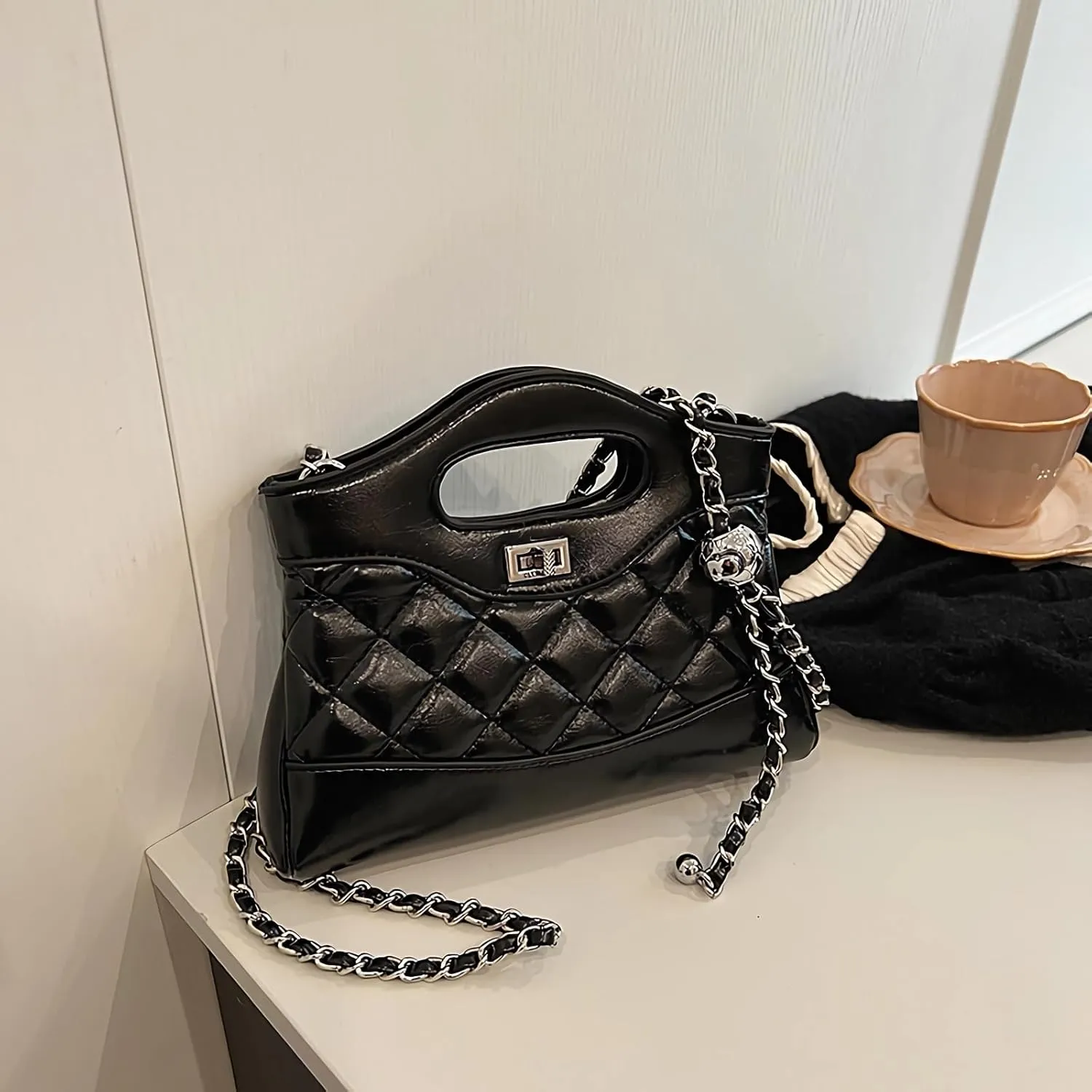 Women's Fashion Underarm Purses PU Handbags Adjustable Strap Shoulder Bag and Crossbody Bags