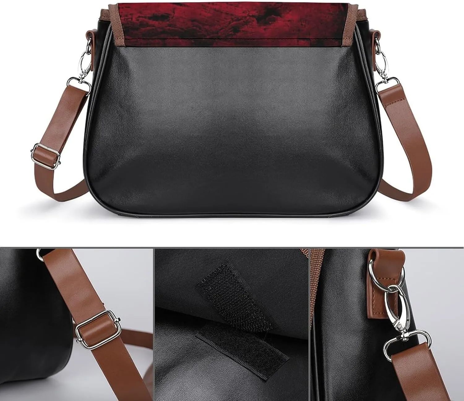Women's Shoulder Purses Handbags with Removable Strap Crossbody Bag Purses