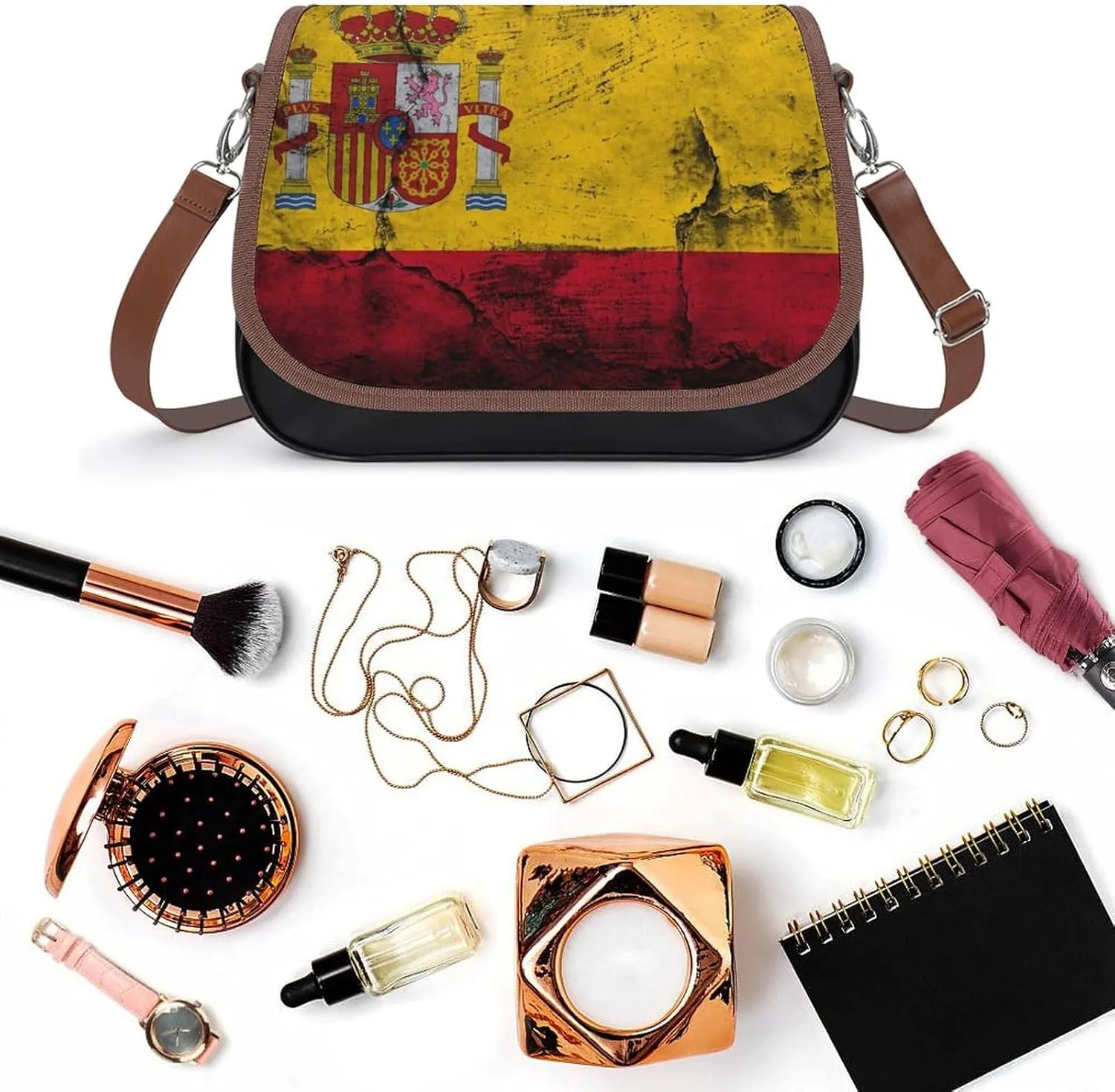 Women's Shoulder Purses Handbags with Removable Strap Crossbody Bag Purses