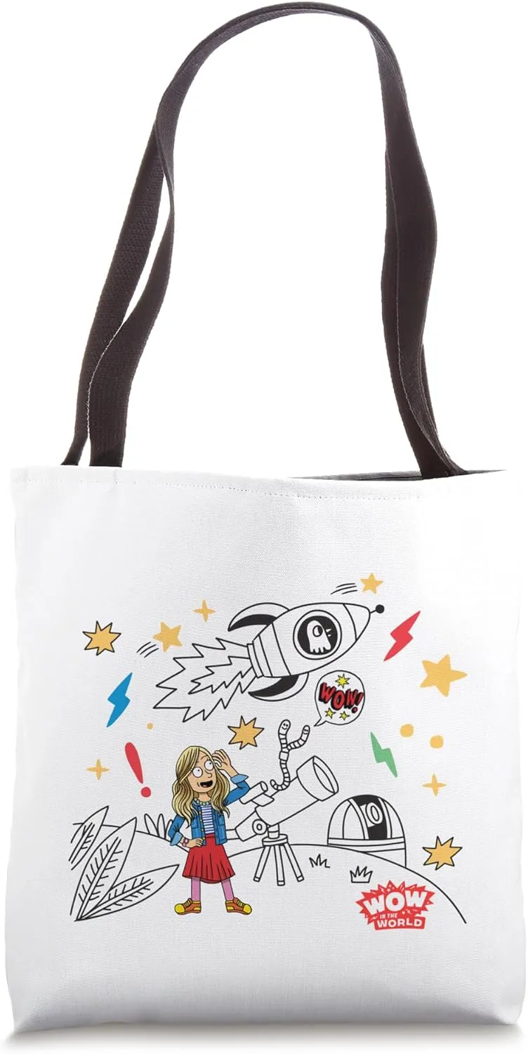 Wow in the World Officially Licensed Tote Bag