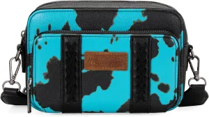 Wrangler Crossbody Bag for Women Western Cowgirl Crossbody Purses with Guitar Strap