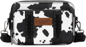 Wrangler Crossbody Bag for Women Western Cowgirl Crossbody Purses with Guitar Strap