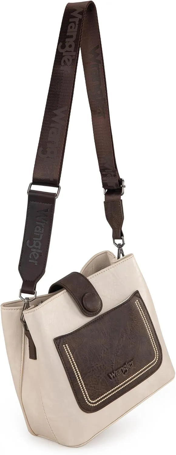 Wrangler Crossbody Purses for Women Cute Handbag and Shoulder Bag for Ladies
