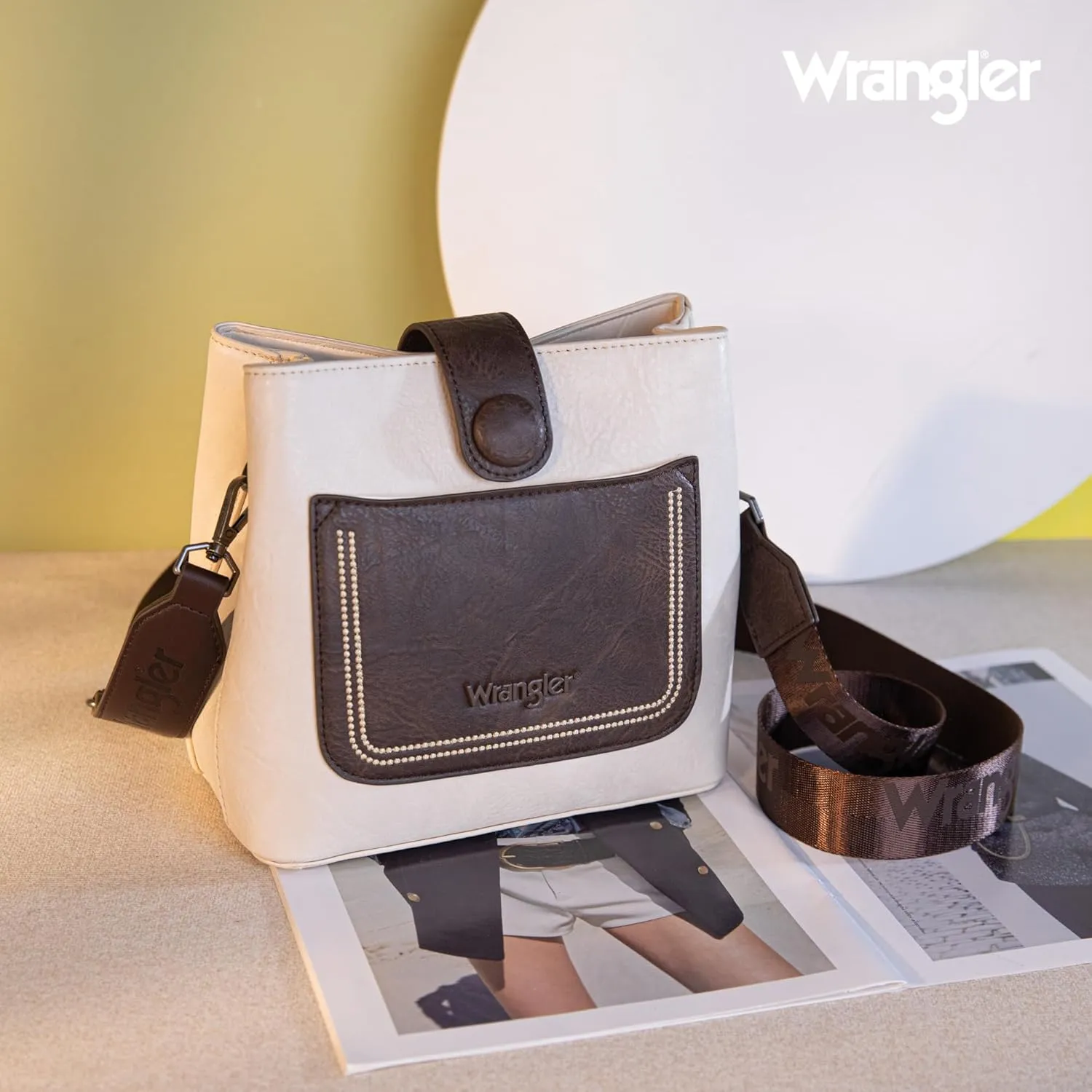 Wrangler Crossbody Purses for Women Cute Handbag and Shoulder Bag for Ladies
